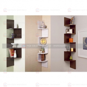 Tủ Sách - Kệ Sách - Kệ Trang Trí Gỗ KTTG023